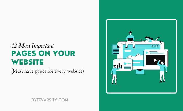 most important pages on your website-min