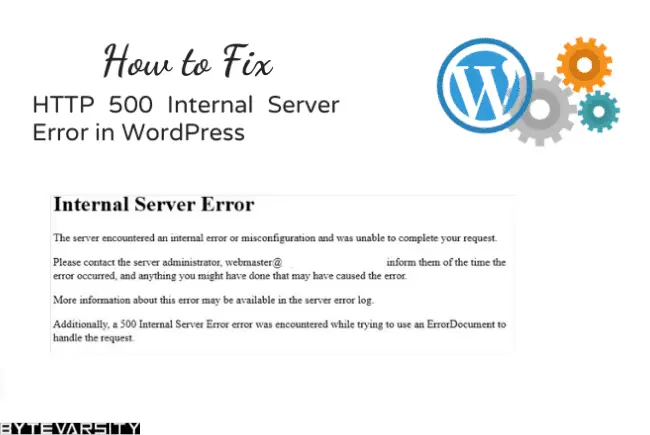 [5-Min Fix] 500 Internal Server Error in WordPress
