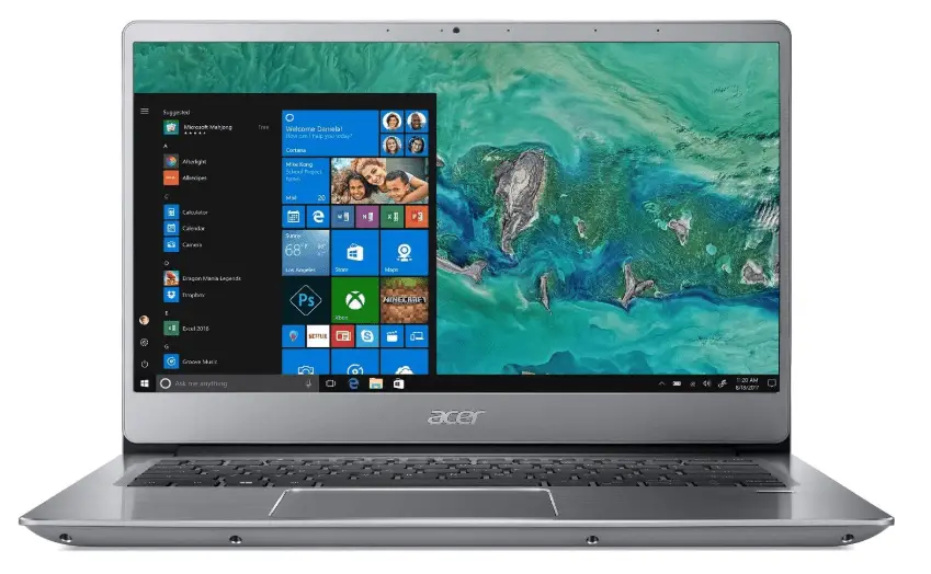 Acer Swift Laptop with 14 inch, the best laptops for android programming