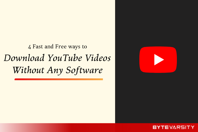 4 Ways to Download YouTube Videos Without Any Software in 2022