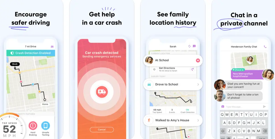 Life 360 can be used very well as a co-parenting app.