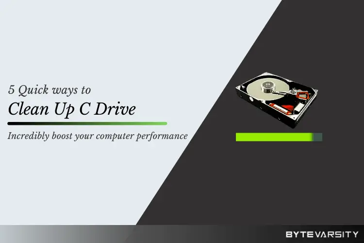 How to Clean Up C Drive? 5 Quick Ways in 2021