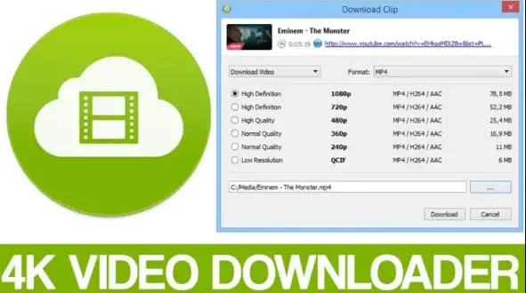 4K video downloader to download YouTube videos for free up to 8K