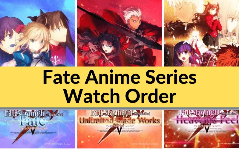 How to watch Fate Anime Series in Right Order - Complete Guide - Hablr