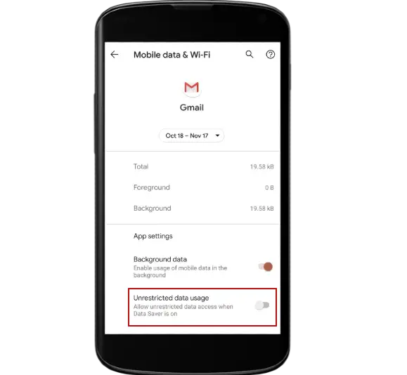 gmail not showing new emails on android