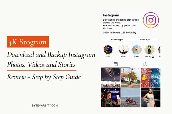 How to download Instagram photos and videos using 4k stogram