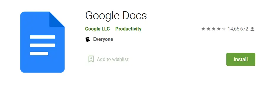 Google Docs - Best Apps to store Important Documents - Complete List