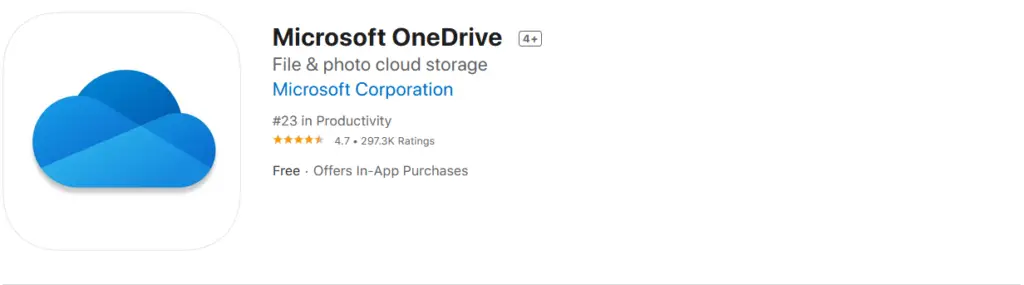 OneDrive - Best Apps to store Important Documents - Complete List