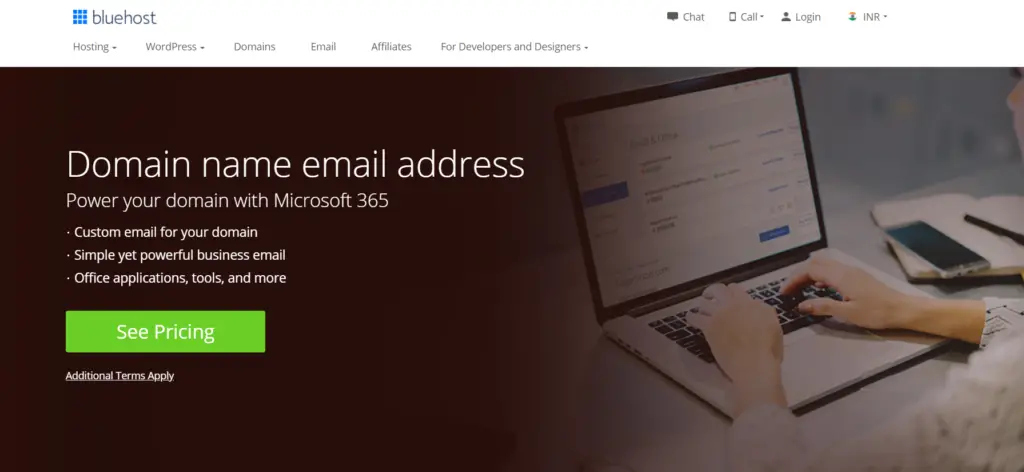 create email with domain name