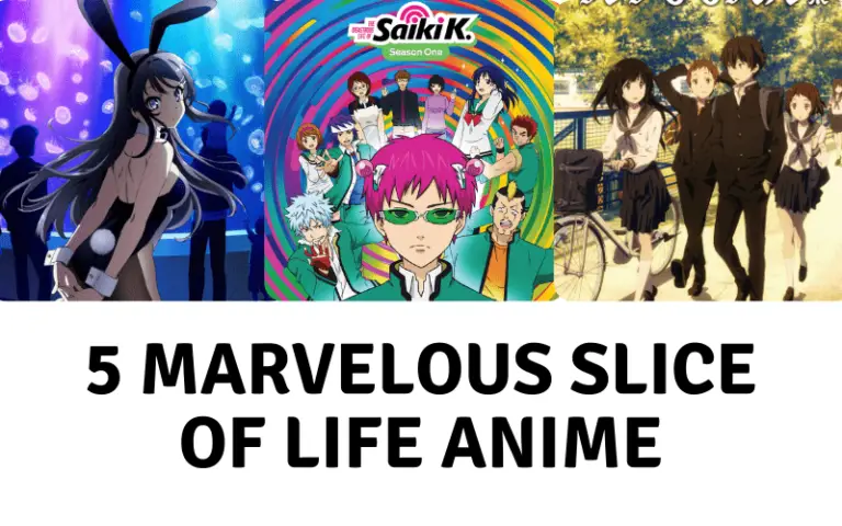 5 Marvelous Slice of Life Anime to watch in the summer break