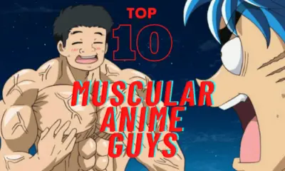 muscular anime guys