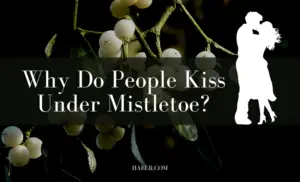 why do people kiss under mistletoe