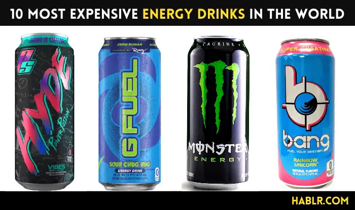 10 Most Expensive Energy Drinks in 2022