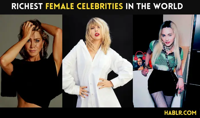 Top 15 Richest Female Celebrities in the World