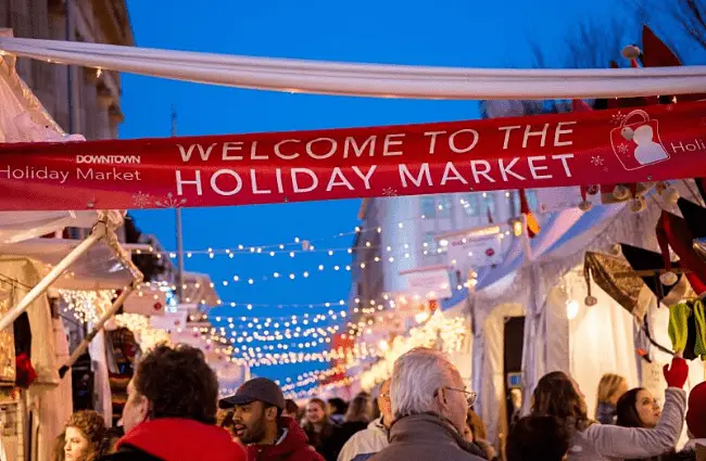 6. Downtown Holiday Market