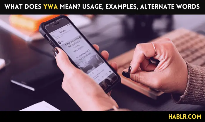 What Does YWA Mean? Where and How to Use? Examples:2021