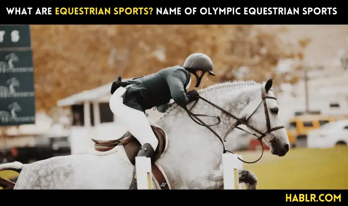 What are Equestrian Sports? Name of Olympic Equestrian Sports