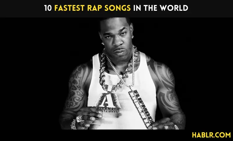 Top 10 Fastest Rap Songs in the World-min