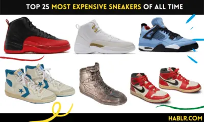 Top 25 Most Expensive Sneakers of All Time