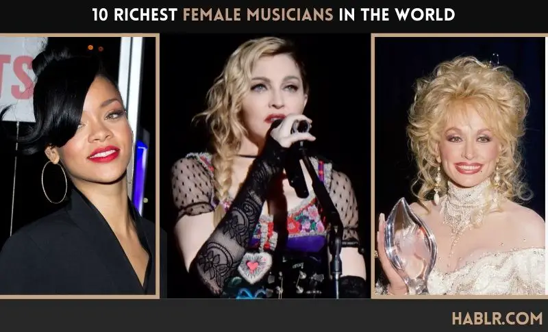 10 Richest Female Musicians in the World