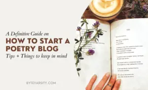 How to Start a Poetry Blog