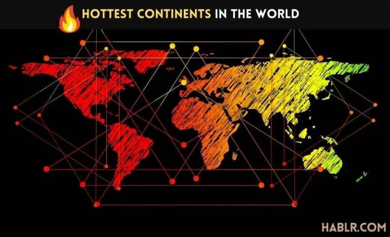 7 Hottest Continents in the World in 2022