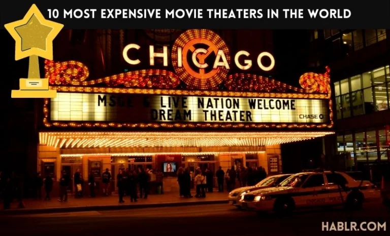 10 Most Expensive Movie Theaters in the World
