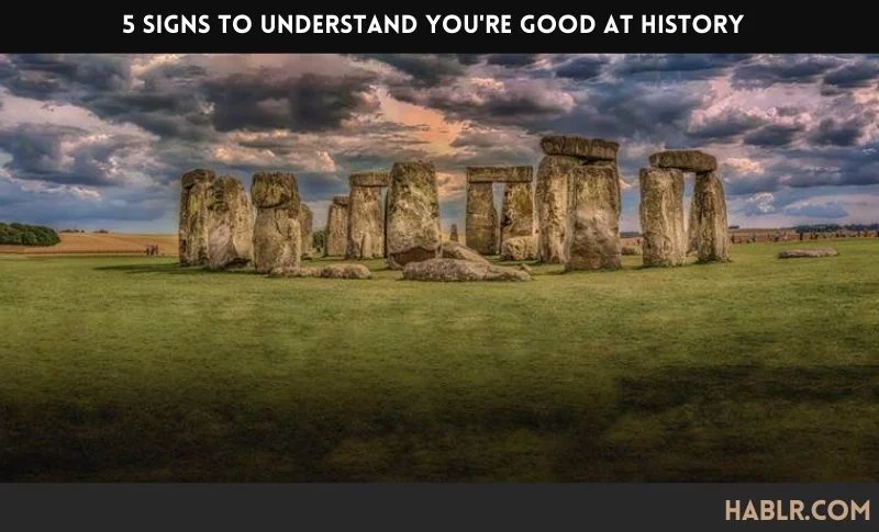 5 Signs to Understand You're Good at History