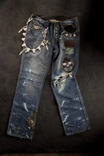 2. Dussault Apparel Thrashed Denim Jeans - $250,000