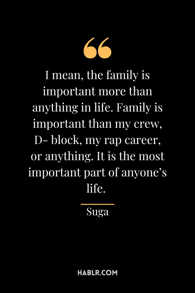 best rap quotes about family