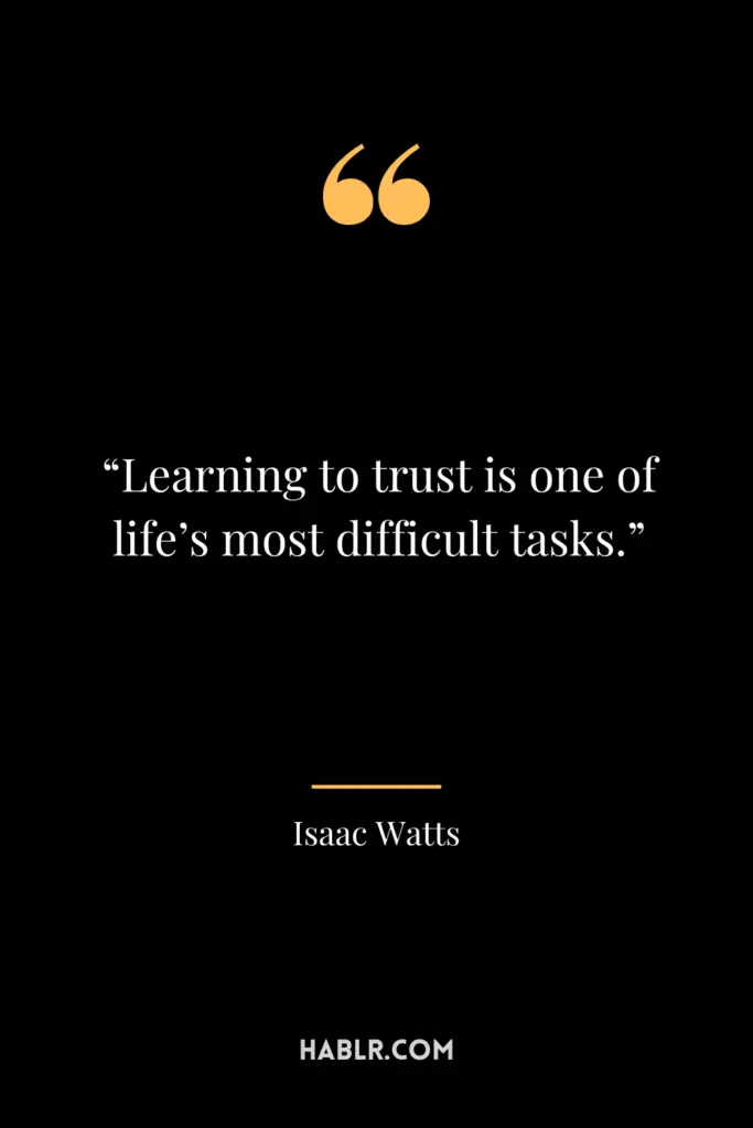 Trust Quotes For Life