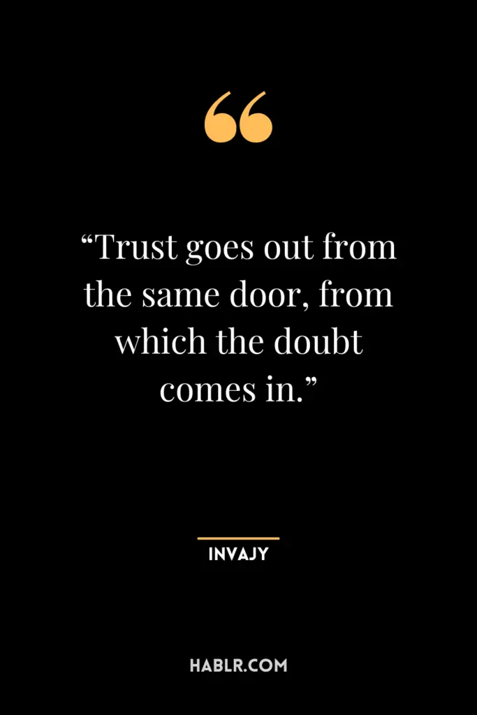 Trust Quotes for Relationships