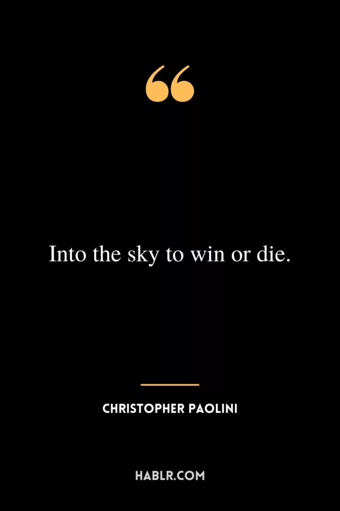 Into the sky to win or die