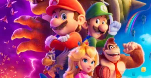 the super Mario bros movie poster