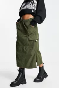 Cargo Skirt Outfits
