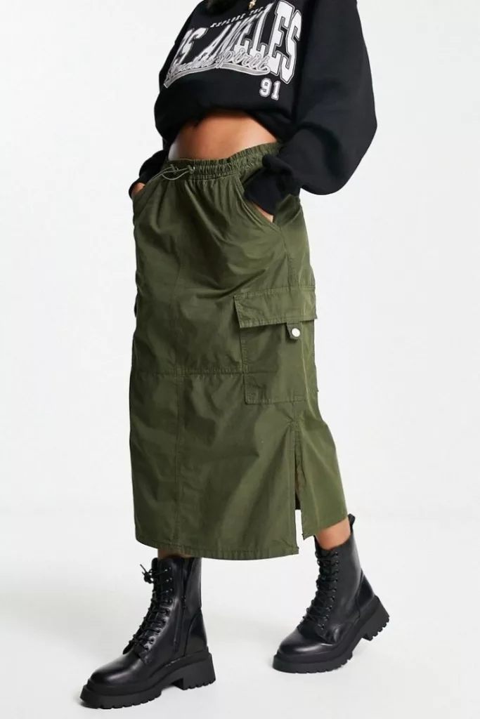 Cargo Skirt Outfit Ideas